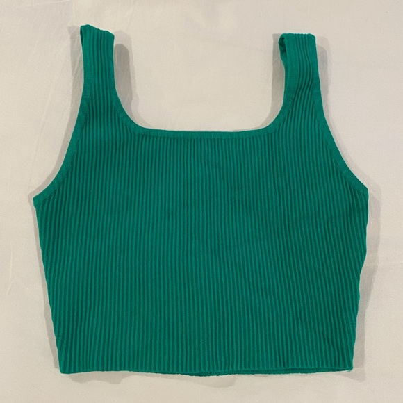 House of Harlow 1960 Tops - House of Harlow > Cropped ribbed tank